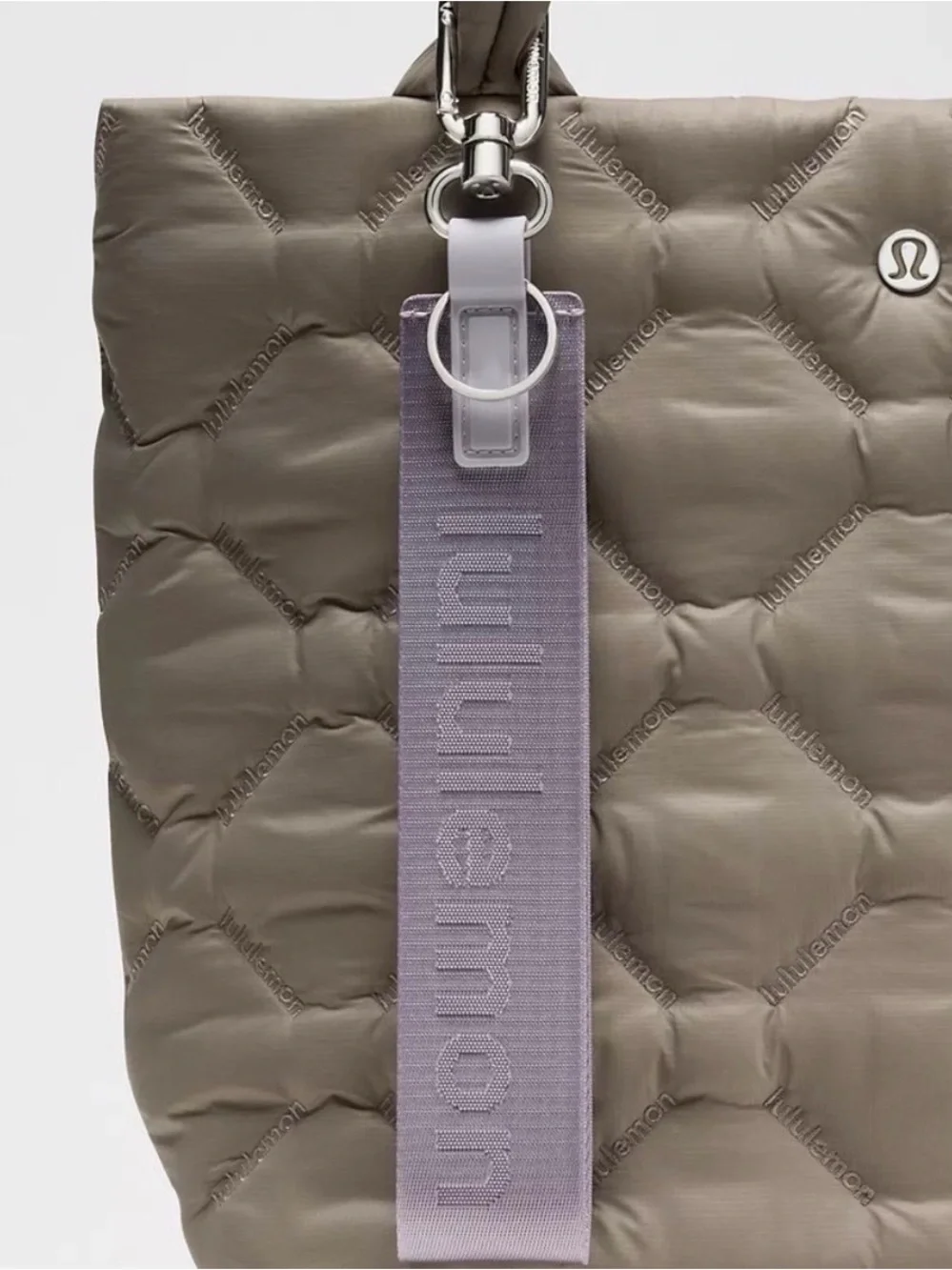 Lululemon Never Lost Keychain- Faint Lavender/ Grape Mist NWT